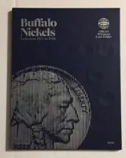 BUFFALO NICKELS (1913-1938) #9008 COIN FOLDER BY WHITMAN - NEW OLD STOCK