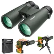 15x45 HD Binoculars for Adults High Powered with Phone Adapter, Tripod and Tr...