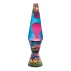 Lava Motion Lamp Diamond Shape Magic Mushroom Rainbow Multicoloured