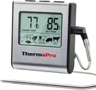 TP16 Digital Meat Thermometer, Food-Grade Probe for BBQ, Oven, Timer