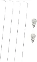 LIFKOME 2Sets Long Bead Threading Needles Durable Opening Beading Tools for DIY Jewelry Making Convenient for Necklaces Bracelets Craft Enthusiasts