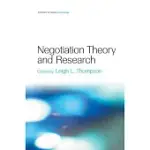 NEGOTIATION THEORY AND RESEARCH