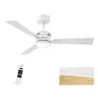 SUNMORY Ceiling Fans with Lights and Remote, 42 Inch Modern Ceiling Fan with ...