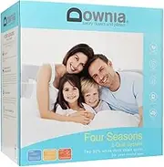 Downia Four Seasons 2-Quilt System, White, Super King