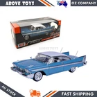 Motormax 1:18 Scale 1958 Plymouth Fury Diecast Model Car Toy Gift Collection