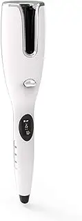 Newest LCD Full Automatic Hair Curler Curling Iron Air Curler Air Rotating Portable Air Spin N Wand Curl 1 Inch Hair Curler White