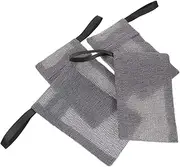SOESFOUFU Set of 4 Pouches for Soap Bars Foam Enhancers Gentle on Skin Handmade Soap
