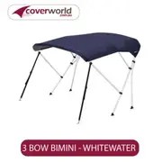 3 Bow Bimini - Whitewater - Aluminium