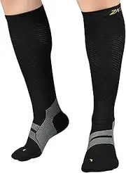 ZaTech Knee-High Graduated Compression Socks, Plantar Fasciitis Socks for Men & Women, Sports Compression Socks, 20-30 mmHg