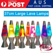 NEW Lava Lamp 37 cm Silver Base [RM-KM802*] Varies COLORs Party Night Light