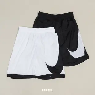 NIKE Dri-FIT SHORT 黑色 白色 大勾 吸濕排汗 運動短褲 球褲 籃球褲【DH6764-013】