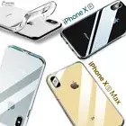 Clear Gel TPU Skin Jelly Soft Case Cover For iPhone Xs Max iPhone XR iPhone 10s