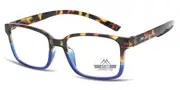 Montana Readers MNR2 MNR2A Men's Glasses Blue Size +1.00 - Private Health Rebate - Blue Light Block Available