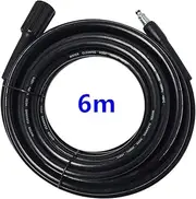 6~10m High Pressure Water Cleaning Hose Pipe Cord Pressure Washer Hose Car Washer Water Hose Fit for Nilfisk STIHL Gerni Husqvarna (Color : Colorless)