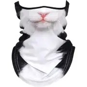 Nevenka 3D Animal Ski Neck Balaclava Anti-UV Windproof Face Mask Scarf for Halloween Cycling-3