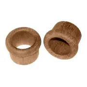 Whitecap Teak Finger Pull 1" Barrel 2-pk #60146-A