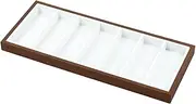 JAYIOLA Glasses Display Box Sunglass Glasses Display 7 Slots Eyeglasses Storage Box for Table, Inner White