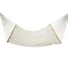 Randy & Travis Machinery 4m Traditional Cotton Rope Hammock with Hanging Hardwar