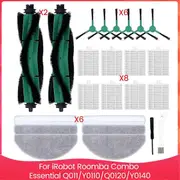 Replacement Parts for IRobot Roomba Combo Essential Series Q011, Y0110, Q0120, Y0140 Robot Vacuum Cl As Shown