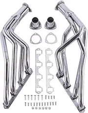 liwei store 201 Stainless Steel Car Exhaust Manifold Compatible With Chevy 396 402 427 454