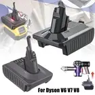 Adapter For Makita Milwaukee Dewalt 18V Battery Convert to Dyson V6 V7 V8 SV10 x