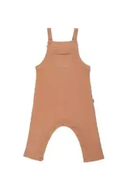 Bonds Baby Boy Girl Re-Loved Overalls size 00 Colour Cinnamon Waffle