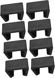 Toyvian 8pcs Rattan Sofa Clamps Fastener Accessories for Stable Fastening of Sectional Sofas Versatile Chair Clips for Outdoor Wicker Furniture Quick Installation and Dependable Locking