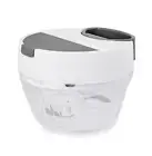 Manual GarliC Chopper Food Meat Mincer Fruit Vegetable Crusher Blender 400ML