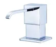 GERBER, D495944, SIRIUS SOAP AND LOTION DISPENSER, CHROME