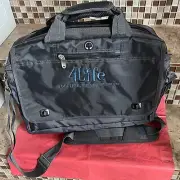 4Life Briefcase/Messenger Bag Large W/Multiple Compartments, Gray, Nylon New