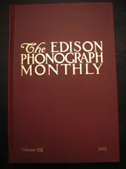 Scarce Edison Phonograph Monthly Collector Book EPM #13 NEW
