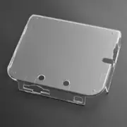 Durable Transparent Plastic Protective Hard Case Cover Shell For Nintendo 2D. CR