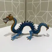 Safari Ltd #10175 Krystal Blue Dragon, Mythical Creature Figurine, 8 inch