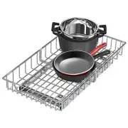 Under Cabinet Pull Out Sliding Shelf Drawer Organizer, 21" D x 11" W
