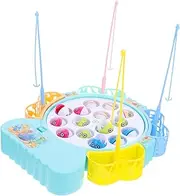 Kisangel 1 Set Electric Rotating Indoor Educational Game Safe and Smooth Design Develops Coordination Imagination for Family Bonding Activities