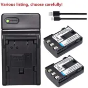NB-2L Battery or USB Charger For Canon Eos Rebel XT XTi 350D 400D S30 S50 S60 G7
