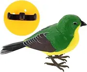ERINGOGO Electric Robot Bird Interactive Singing Chirping Plaything for Pets Bright Colors Realistic for Home Office Pet Simulation Bird