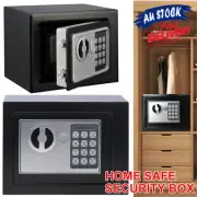 Digital Safe Electronic Security Box Home Office Cash Lock Deposit Password 6.4L