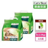 在飛比找momo購物網優惠-【CAT’S BEST 凱優】強效除臭凝結木屑砂（黑標凝結型