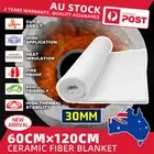 Fire Pizza Oven Ceramic Silicate Fiber Blanket Insulation Fireproof Mat Pad Roll