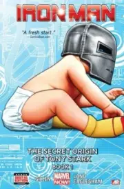 IRON MAN THE SECRET ORIGIN OF TONY STARK #1 HARDCOVER BY MARVEL COMICS 2013