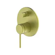 Gareth Ashton Poco Bath Shower Diverter Mixer Brushed Brass External