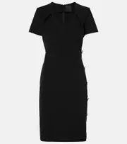 [Givenchy] Givenchy Embellished minidress AU 12 black