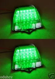 2 pcs Front Green Side Marker Roof Rear Corner LED Light Truck Lorry for Volvo