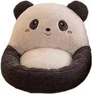 Kids Panda Plush Armchair,Plush Stuffed Armchair Kids Sofa Sitting - Animal Support Seat, Soft Children Stuffed Sofa for Girls Boys Children