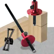 Dovetail Marking Jig Wheel Marking Gauge Tool Set Precision Rod for Woodworking