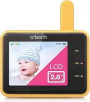 VTech RM2701 2.8" Accessory Baby Monitor Viewer (Requires RM9751 WiFi Camera to operate) Remote Monitoring, Night Light, Soothing Sounds & Lullabies, Two-way Intercom, Temperature Sensor, Night Vision