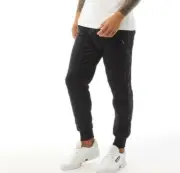 •• Rawcraft Men's Davey Joggers In Black Size Large