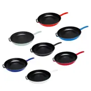 Chasseur Frypan with Cast Handle 28cm - Inferno Red