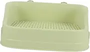BUGUUYO Litter Box Pet Potty Trainer for Animals Anti-leak Design Compact Square Toilet for Guinea Pigs and More Easy to Clean